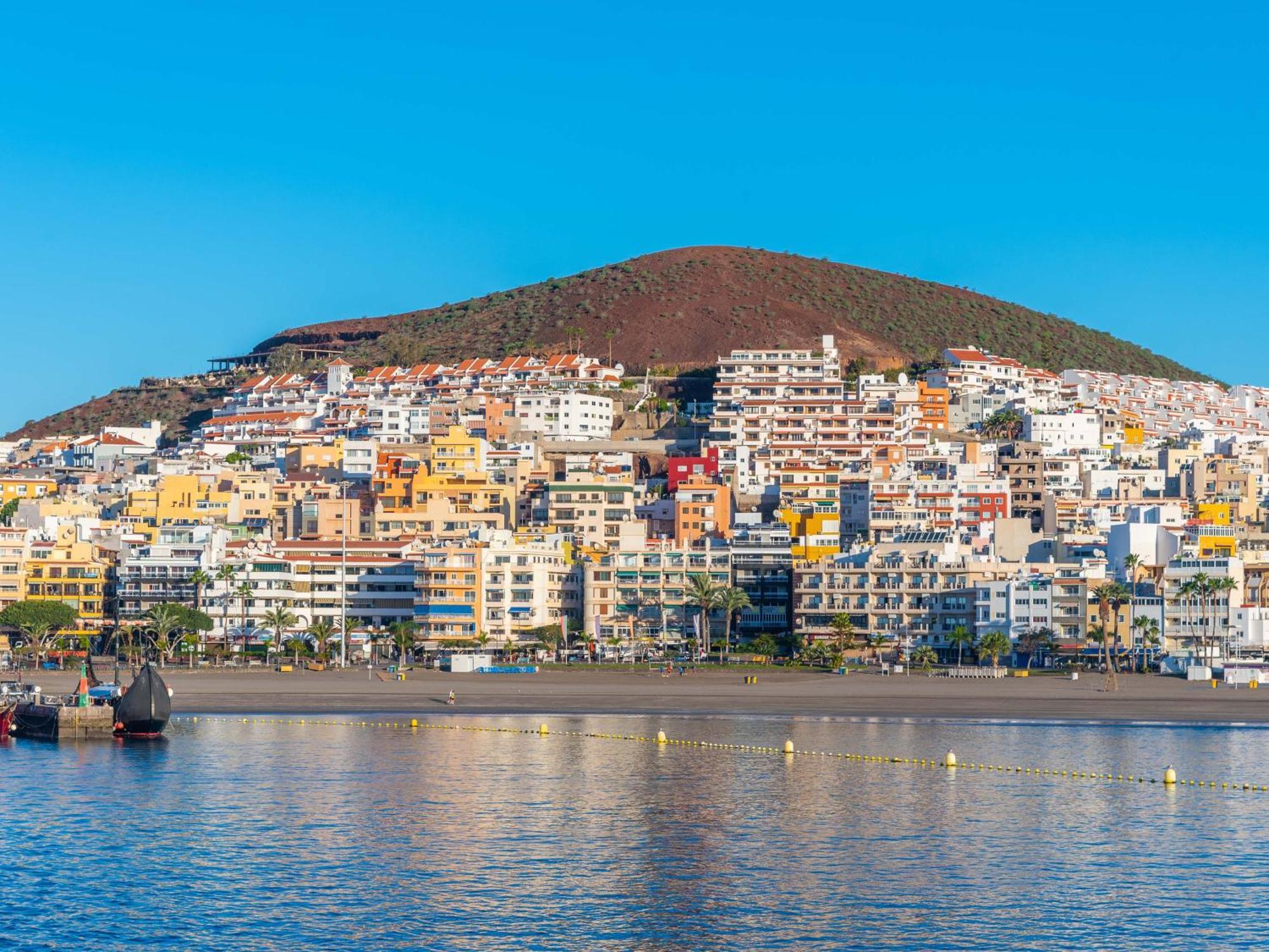 Encantador Apartamento Con Terraza, Los Cristianos Лос Кристианос Экстерьер фото